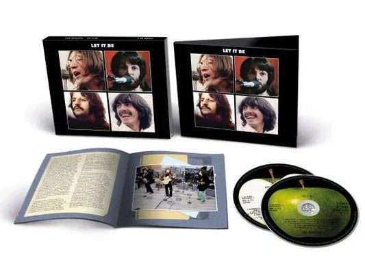 BEATLES - LET IT BE 50TH ANNIVERSARY SPECIAL EDITION DELUXE VERSION- 2 CD SET - (*NM) - USED CD
