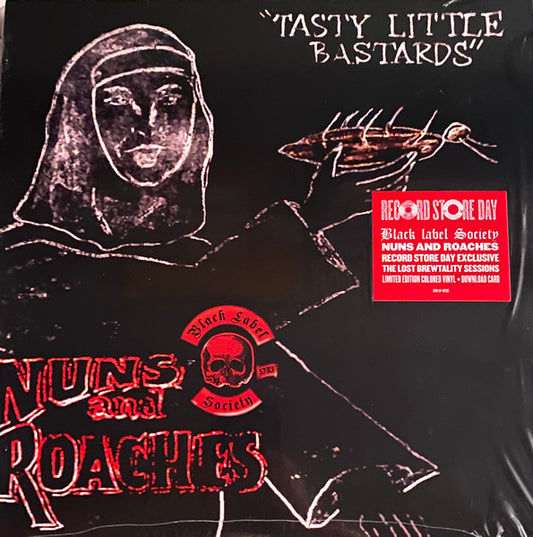 BLACK LABEL SOCIETY - NUNS AND ROACHES (TASTY LITTLE BASTARDS) RSD LIMITED EDITION COLORED VINYL   - New Vinyl