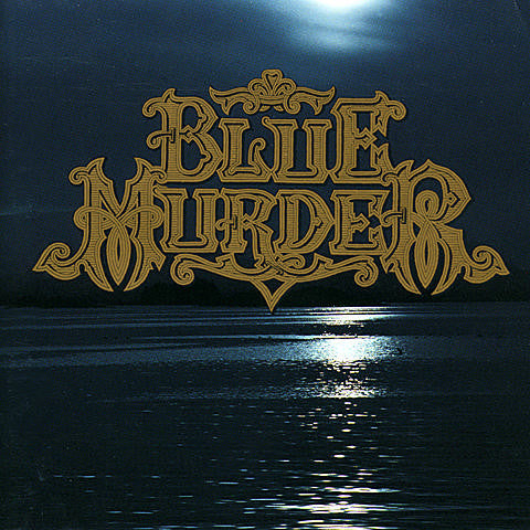 BLUE MURDER - BLUE MURDER - 1989 ORIGINAL PRESSING W/ ORIGINAL INNER SLEEVE , LYRIC SHEET - USED VINYL