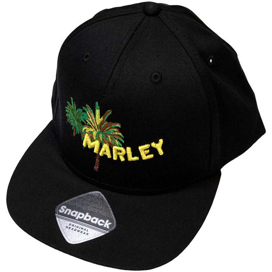 BOB MARLEY PALM TREE BALLCAP - FULLY LICENSED MERCH - HAT