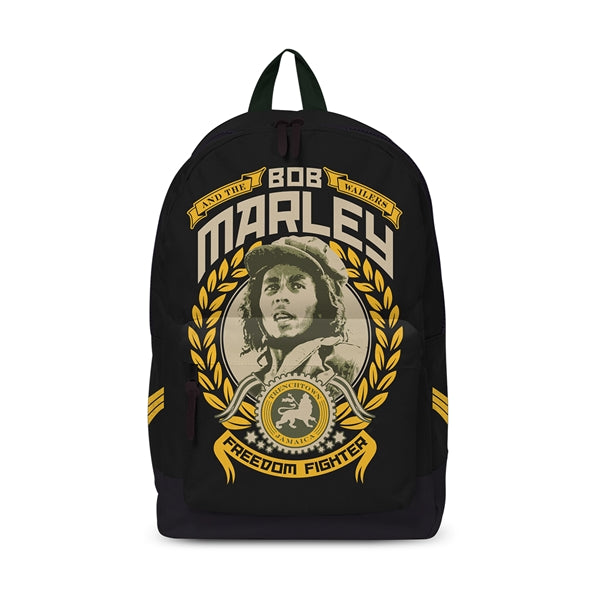 BOB MARLEY FREEDOM FIGHTER BACKPACK FULLY LICENSED MERCHANDISE