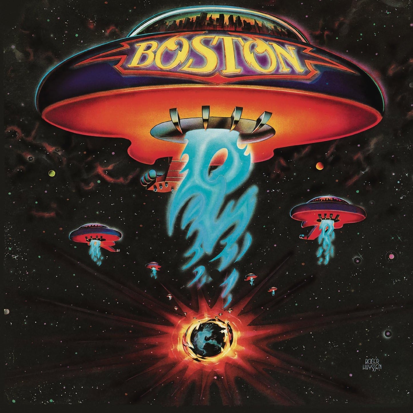 BOSTON - SELF TITLED   - USED VINYL