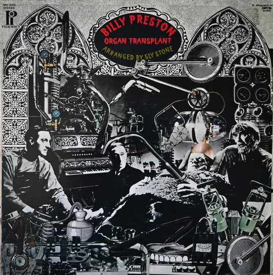 BILLY PRESTON - ORGAN TRANSPLANT - ORIGINAL 1970 PRESSING - USED VINYL