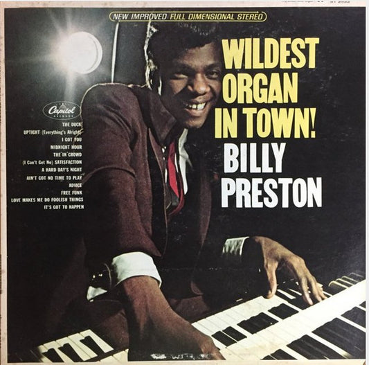 BILLY PRESTON - WILDEST ORGAN IN TOWN - 1966 - USED VINYL