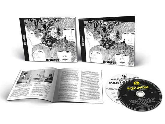 BEATLES - REVOLVER - 2022 ISSUE - 2 disc deluxe edition with brand new stereo mix + a bonus disc of alternate takes.