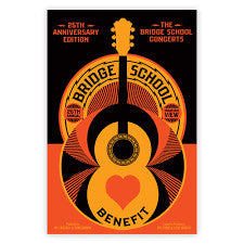 BRIDGE SCHOOL BENEFIT - VARIOUS ARTISTS - 25TH ANNIVERSARY 3 DVD DOCUMENTARY SET - (NM*) - USED DVD SET