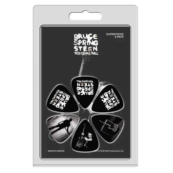 BRUCE SPRINGSTEEN - 6 PACK GUITAR PICKS
