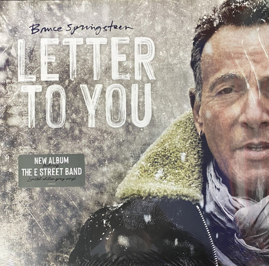 BRUCE SPRINGSTEEN - LETTER TO YOU - 2LP  2020 RE-ISSUE 180 GRAM VINYL COMES WITH BOTH ORIGINAL INNER SLEEVES AND BOOKLET - MINT* - USED VINYL
