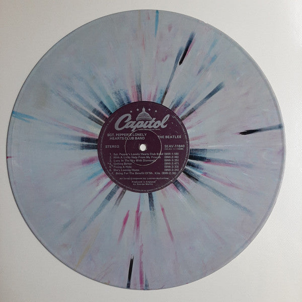 BEATLES, THE - SGT. PEPPERS - LIMITED EDITION SPLATTER VINYL - UV