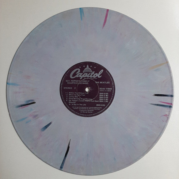 BEATLES, THE - SGT. PEPPERS - LIMITED EDITION SPLATTER VINYL - UV