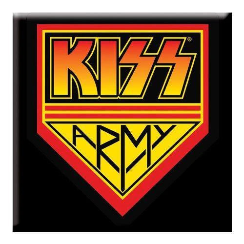 KISS - KISS ARMY - SQUARE MAGNET