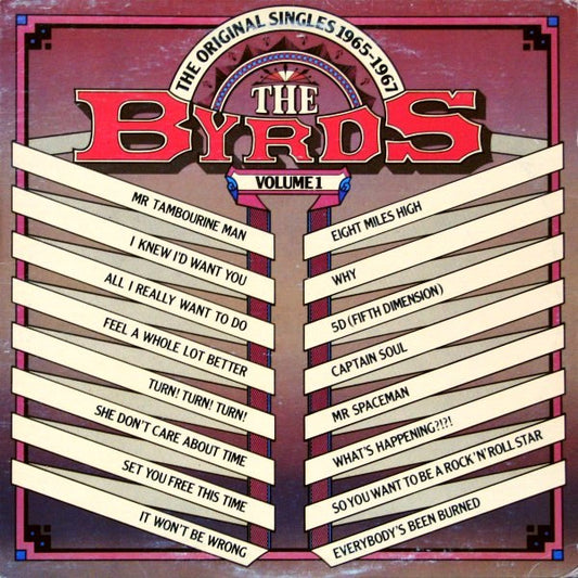 BYRDS, THE - THE ORIGINAL SINGLES 1965-1967 - VOLUME 1 - UV