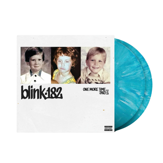 BLINK-182 - ONE MORE TIME... PART 2 LTD. EDITION 2LP BLUE BALLS COLOURED VINYL - NEW VINYL