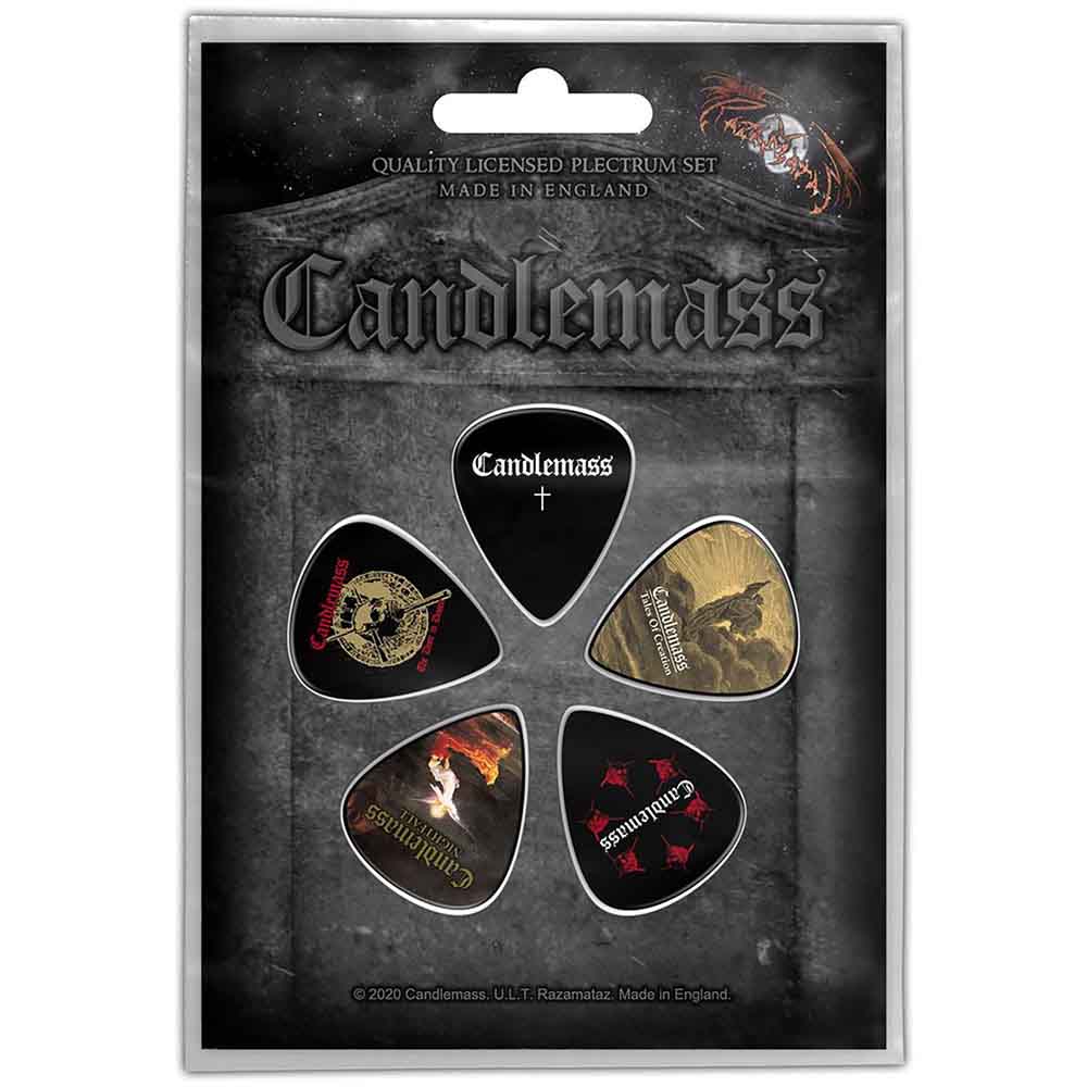 CANDLEMASS - 5 PACK GUITAR PICKS