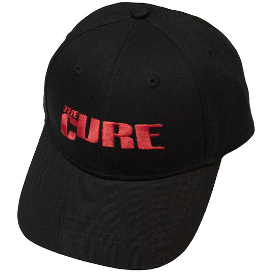 THE CURE - TEXT LOGO BALLCAP - FULLY LICENSED MERCH - HAT