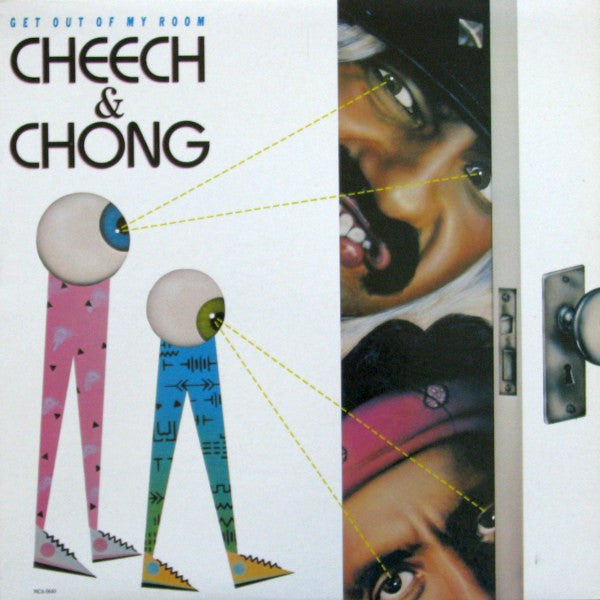 CHEECH & CHONG - GET OUT OF MY ROOM - 1985 ORIGINAL PRESSING - USED VINYL