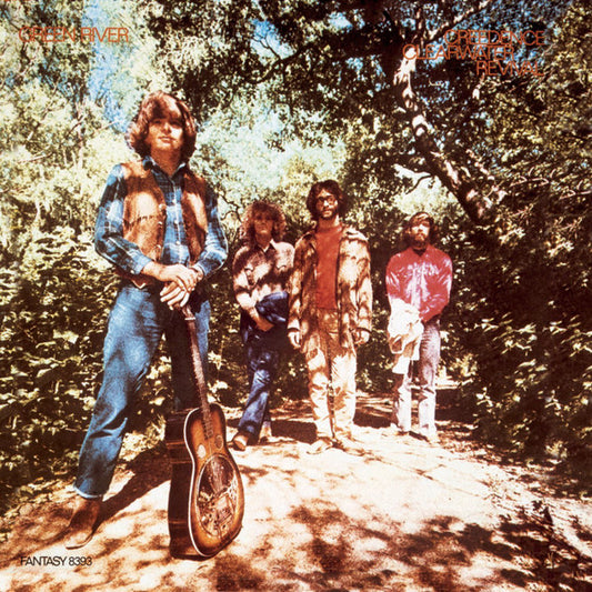 CREEDENCE CLEARWATER REVIVAL - FANTASY 8393 - GREEN RIVER - USED VINYL