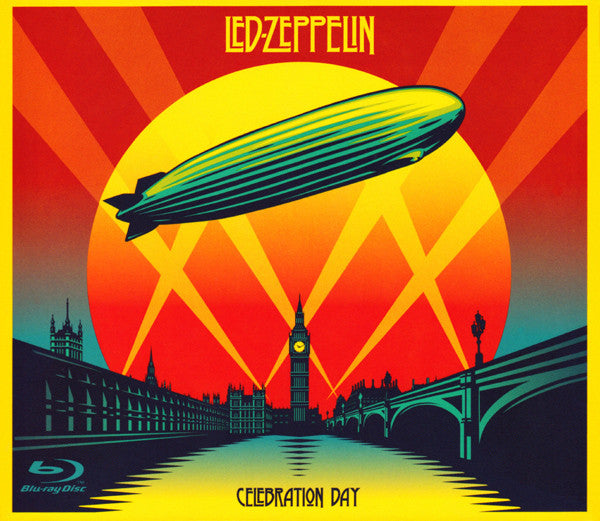 LED ZEPPELIN - CELEBRATION DAY 4 DISC BOXSET CD/DVD DELUXE EDITION COMBO - Used CD