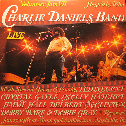 CHARLIE DANIELS BAND - VOLUNTEER JAM Vll - USED VINYL