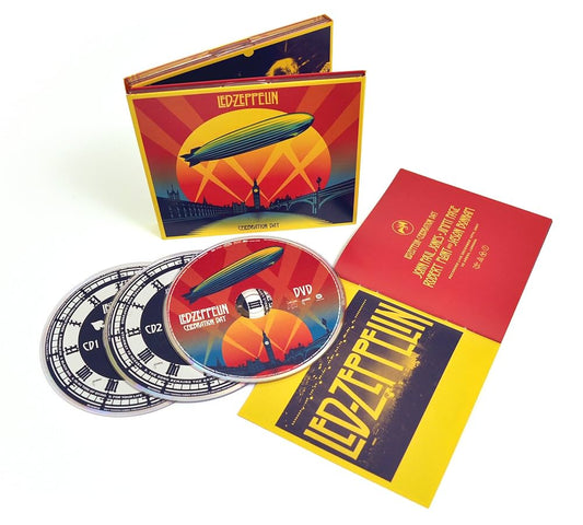 LED ZEPPELIN - CELEBRATION DAY  2CD/DVD/BLURAY BOXSET