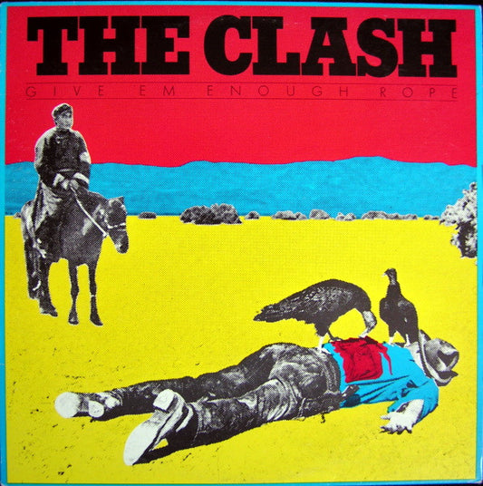 THE CLASH - GIVE EM ENOUGH ROPE - 1978 - USED VINYL