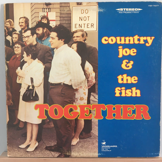 COUNTRY JOE & THE FISH - TOGETHER   - New Vinyl