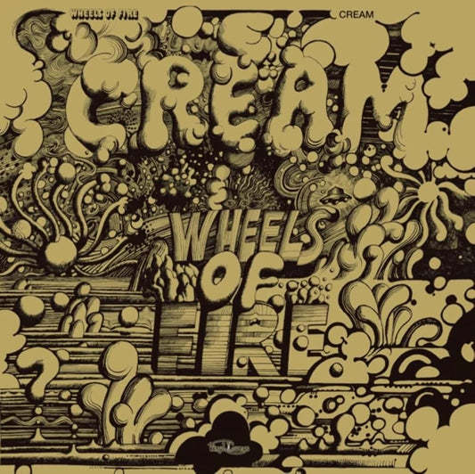CREAM - WHEELS OF FIRE 2LP GOLDEN JACKET