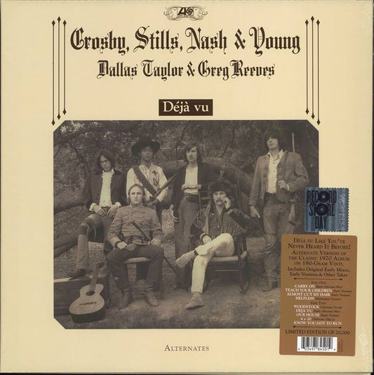 CROSBY STILLS NASH & YOUNG - DEJA VY ALTERNATIVES RSD2021 - NEW VINYL