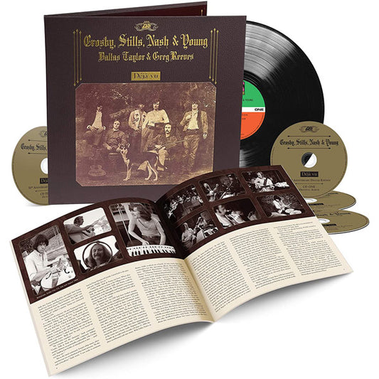 CROSBY, STILLS, NASH & YOUNG - DÉJÀ VU - 50TH ANNIVERSARY DELUXE EDITION - NEW VINYL BOX SET