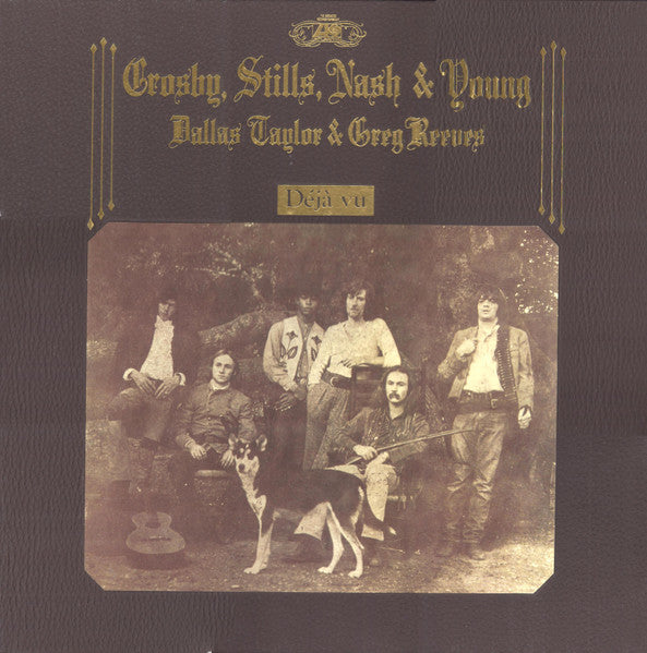CROSBY, STILLS, NASH & YOUNG -    DALLAS TAYLOR & GREG REEVES - DEJA VU - DELUXE EDITION 50TH ANNIVERSARY HARD COVER BOOK 4 CD/LP SET - 2021 - (*NM) - USED VINYL