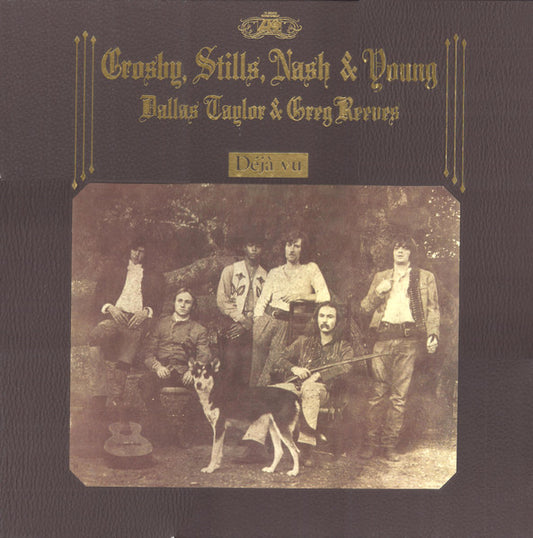 CROSBY, STILLS, NASH & YOUNG -    DALLAS TAYLOR & GREG REEVES - DEJA VU - DELUXE EDITION 50TH ANNIVERSARY HARD COVER BOOK 4 CD/LP SET - 2021 - (*NM) - USED VINYL