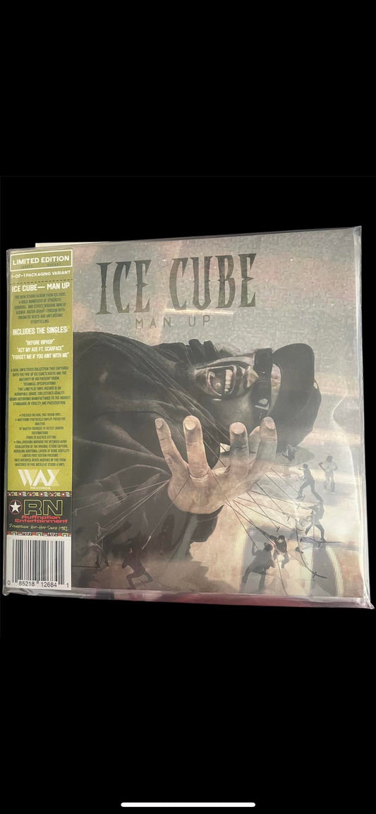 ICE CUBE - MAN UP 2 LP VERY LIMITED NUMBERED EDITION OF /525 MADE - NEW VINYL