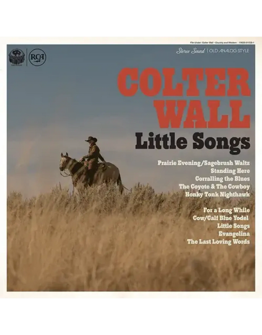 COLTER WALL - LITTLE SONGS COLOR VINYL (BLUE) - NEW VINYL