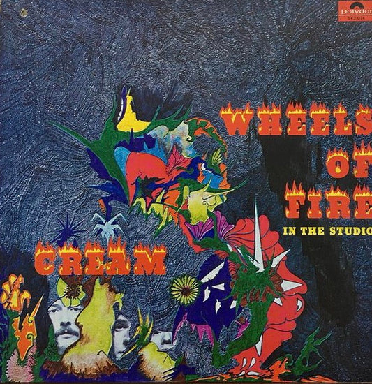 CREAM - WHEEL OF FIRE "IN THE STUDIO" ORIGINAL 1968 PRESSING - USED VINYL