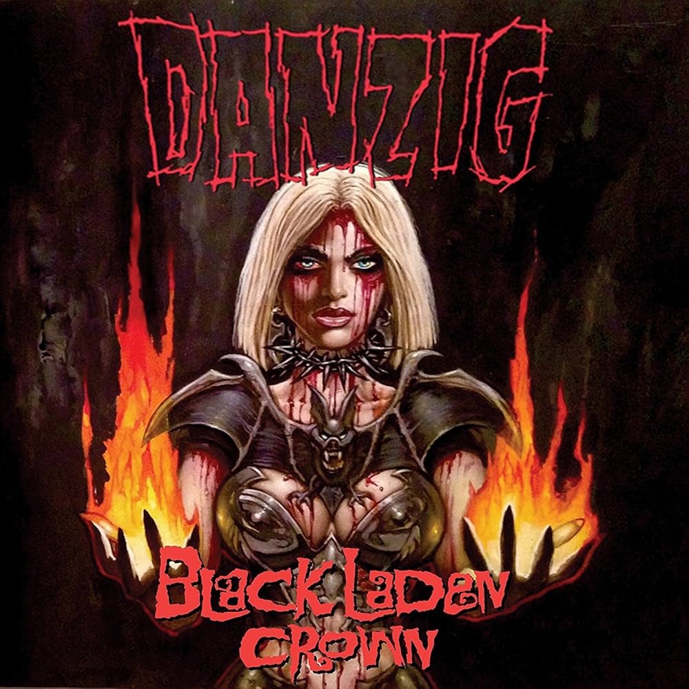 DANZIG - BLACK LADEN CROWN - PRESSED ON BLACK VINYL   - New Vinyl