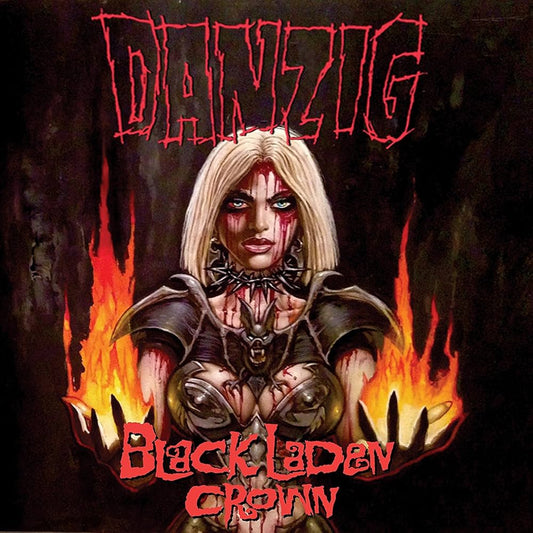 DANZIG - BLACK LADEN CROWN - PRESSED ON BLACK VINYL   - New Vinyl