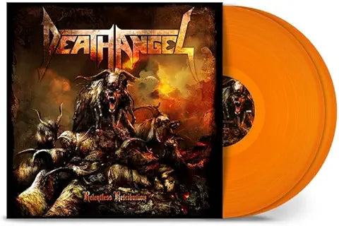 DEATH ANGEL - RELENTLESS RETRIBUTION - 2LP LIMITED EDITION ORANGE VINYL - NEW VINYL