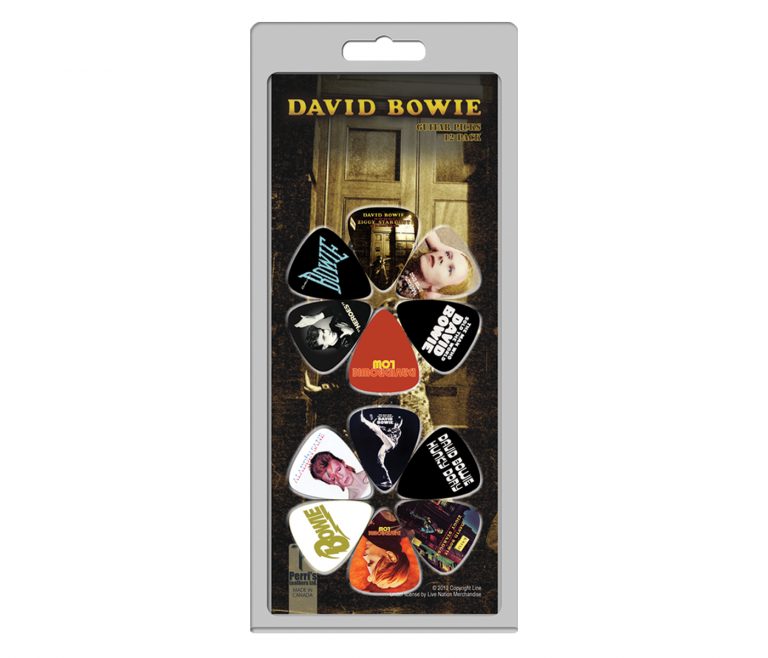 DAVID BOWIE - 12 PACK GUITAR PICKS