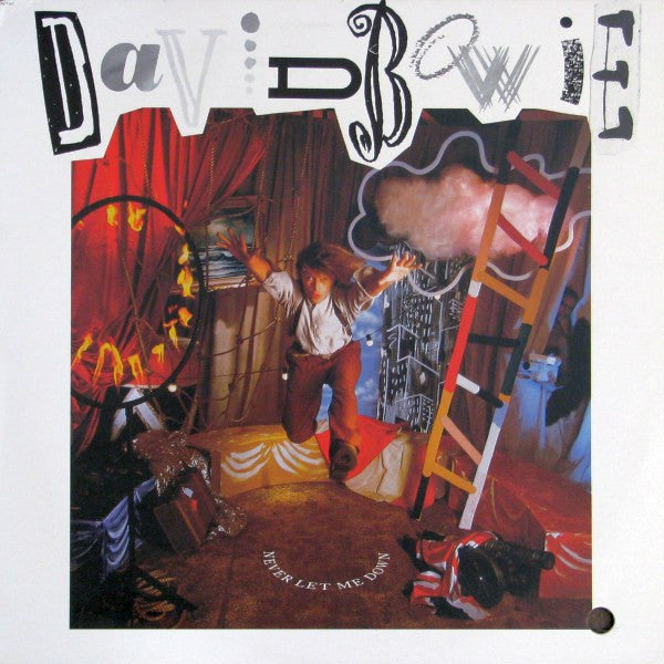 BOWIE, DAVID - NEVER LET ME DOWN - ORIGINAL 1987 PRESSING   - Used Vinyl