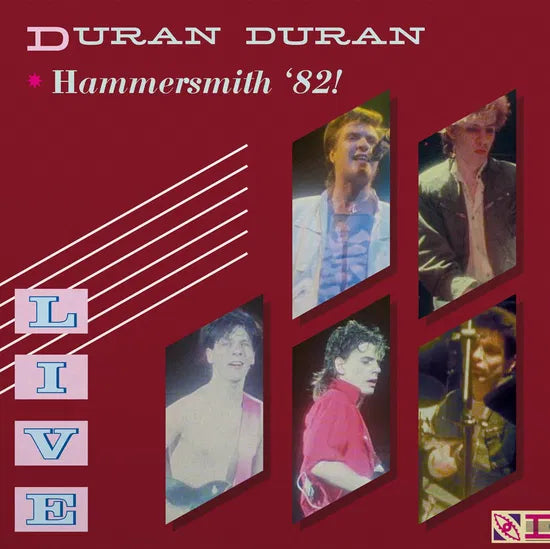 DURAN DIRAN - LIVE AT HAMMERSMITH- LIMITED EDITION  R.S.D. BF 2022 - 2LP - GOLD VINYL - USED VINYL