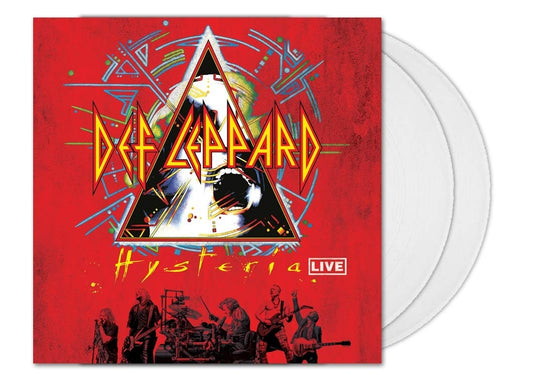 DEF LEPPARD - HYSTERIA LIVE - 2LP CLEAR VINYL - New Vinyl