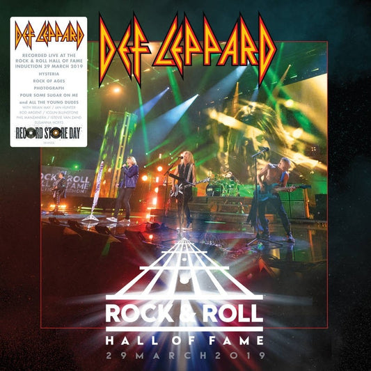 DEF LEPPARD - ROCK N ROLL HALL OF FAME MARCH 2019