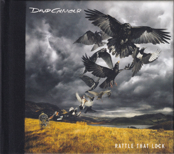 DAVID GILMOUR - RATTLE THAT LOCK - HARDCOVER BOOK CD - USED CD