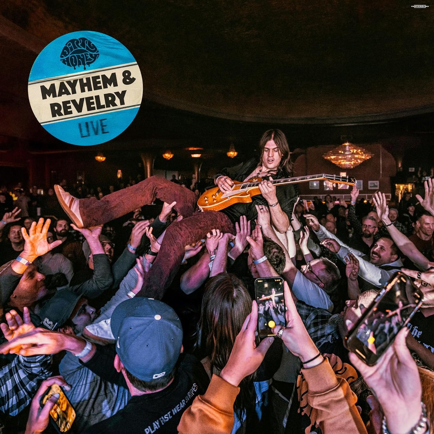 DIRTY HONEY - MAYHEM & REVELRYLIVE -2LP - NEW VINYL