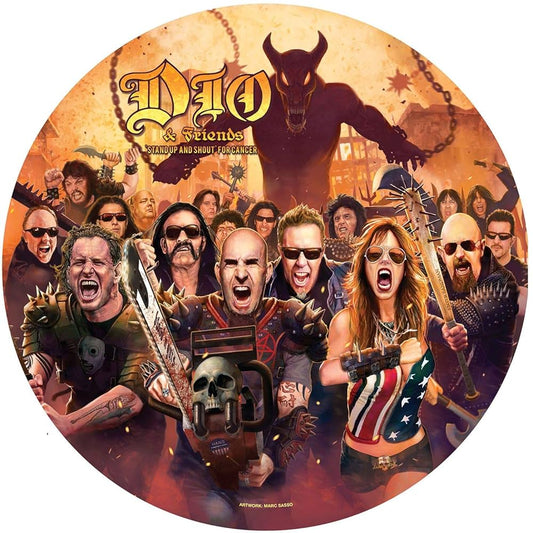 DIO & FRIENDS - STAND UP FOR CANCER - PICTURE DISC - RECORD STORE DAY   - New Vinyl