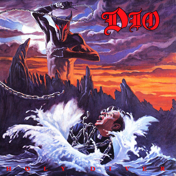 DIO - HOLY DIVER - 1983 ORIGINA; PRESSING - USED VINYL