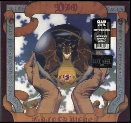 DIO - SACRED HEART - CLEAR VINYL   - New Vinyl