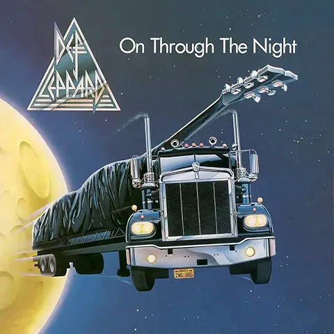 DEF LEPPARD - ON THROUGH THE NIGHT - USED VINYL