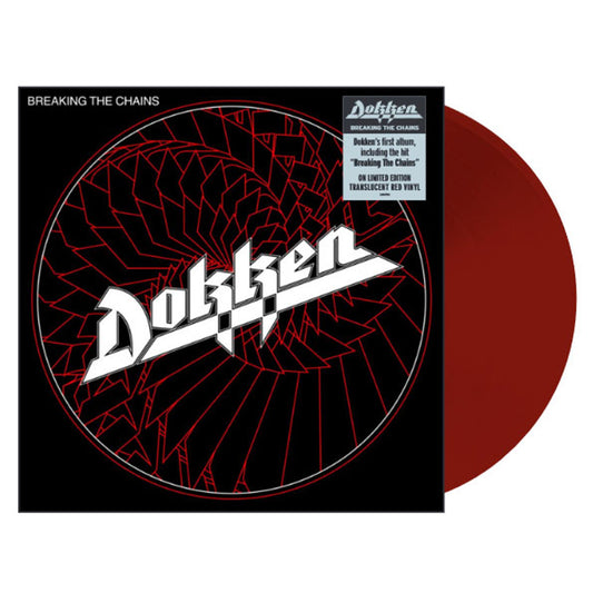 DOKKEN - BREAKING THE CHAINS - LIMITED EDITION TRANSLUCENT RED VINYL