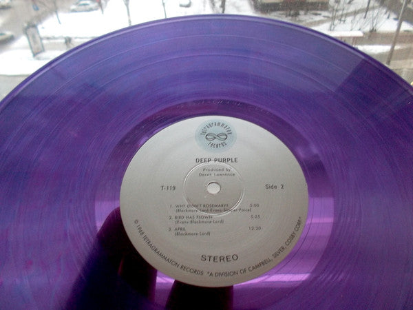 DEEP PURPLE TERAGRAMMATON LIMITED EDITION QUALITY DEEP PURPLE 2006 COLOURED 180 GR VINYL - USED VINY;